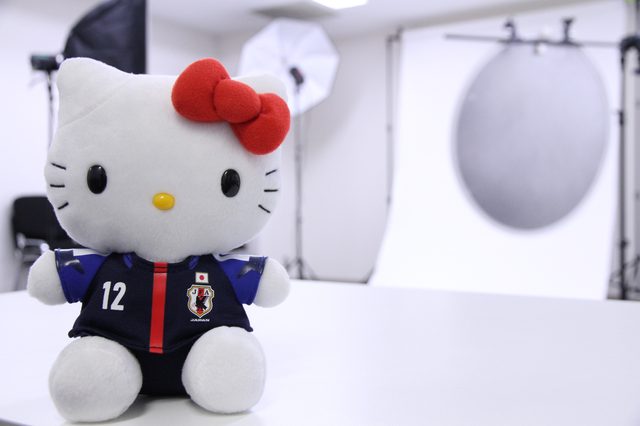 画像2: サッカー日本代表応援！カウントダウンガール撮影でした！