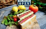 画像: 焼肉レストラン「Roins」裏メニュー 数量限定ヒレカツサンド ¥1,000- (税込)