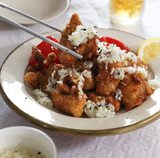 画像: 鶏のから揚げ ねぎ塩だれ