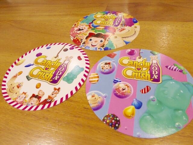 画像: カフェメニュー注文でもらえるコースターも忘れずに!