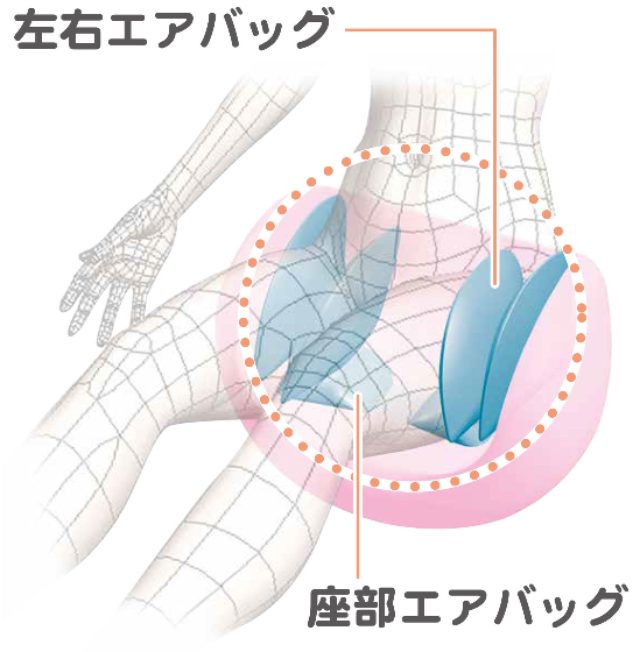画像: 【立体骨盤締めつけ構造】