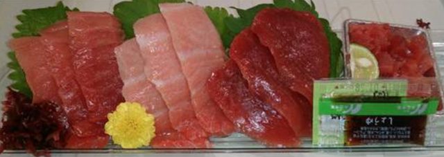 画像: 「中トロ」「大トロ」「赤身」「つき身」の刺身食べ比べセット 近大マグロづくし刺身 1,980円