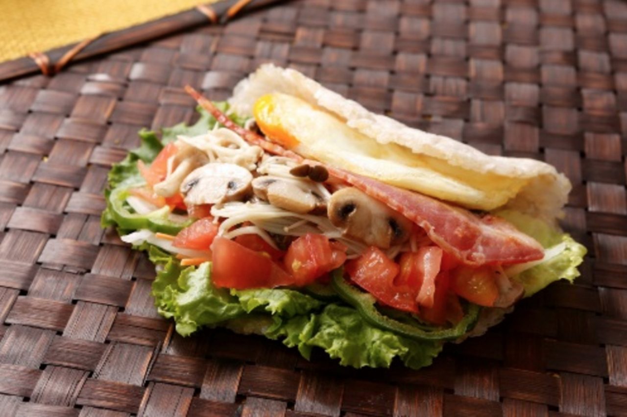 画像: きのこタマゴsand 価格550円 256kcal