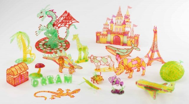 画像: 世界遺産や恐竜が作れるデラックスな「クリエイティブセット」(8本ペン)や、ドラゴンやお城などファンタジーな世界を作り出せる「イマジネーションセット」(4本ペン)、他にも2本セットや1本セットなど、全ての商品に「デザインシート」(※)がセットになって、全部で7種類の商品展開となります。