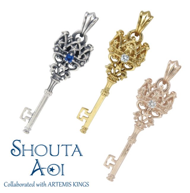 画像: 商品名:シューティングスターキーペンダントトップ 全3種 ※チェーン別売り 価格 :シルバー/8,640円(税込) ゴールド/9,720円(税込) ピンクゴールド/9,720円(税込) サイズ:縦33mm×横10mm×厚み6mm