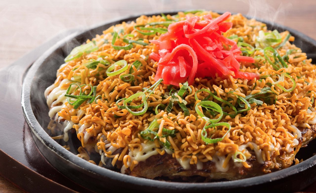 画像: ねぎチキお好み焼き 499円(税抜)