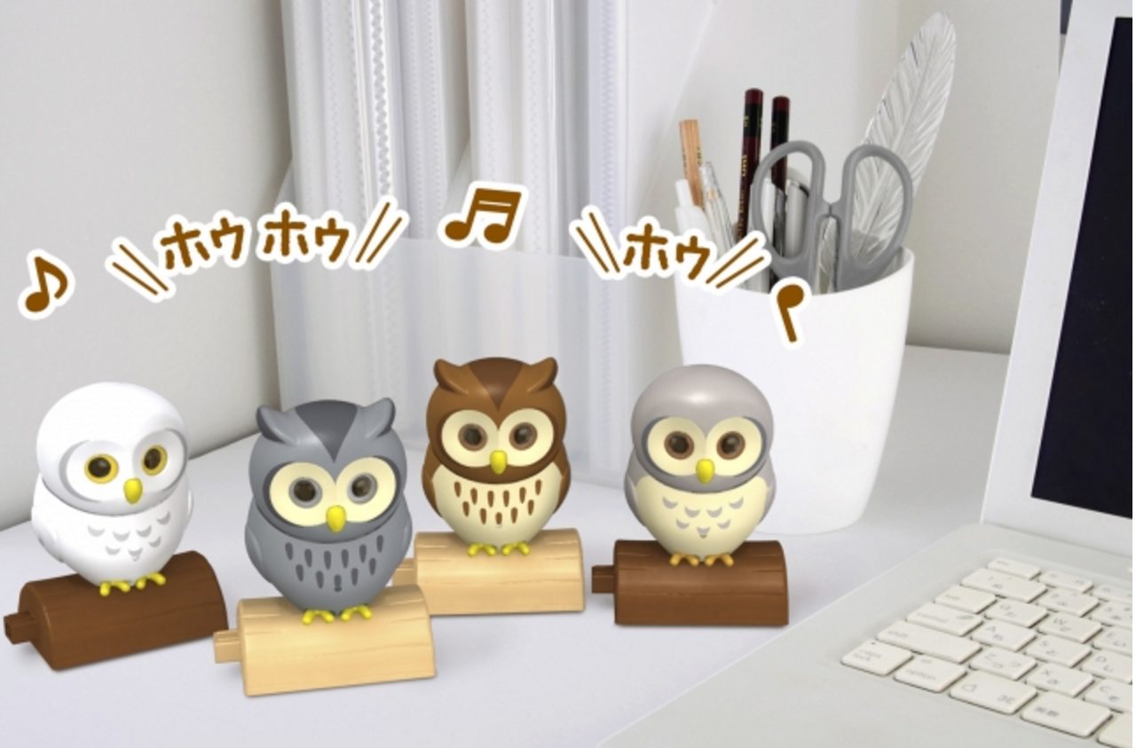 画像: 『幸せをはこぶ ホウッとフクロウ』全4種 2015年12月下旬発売