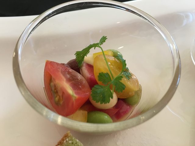 画像: 彩り野菜のサラダ スーパーフルーツビネグレット
