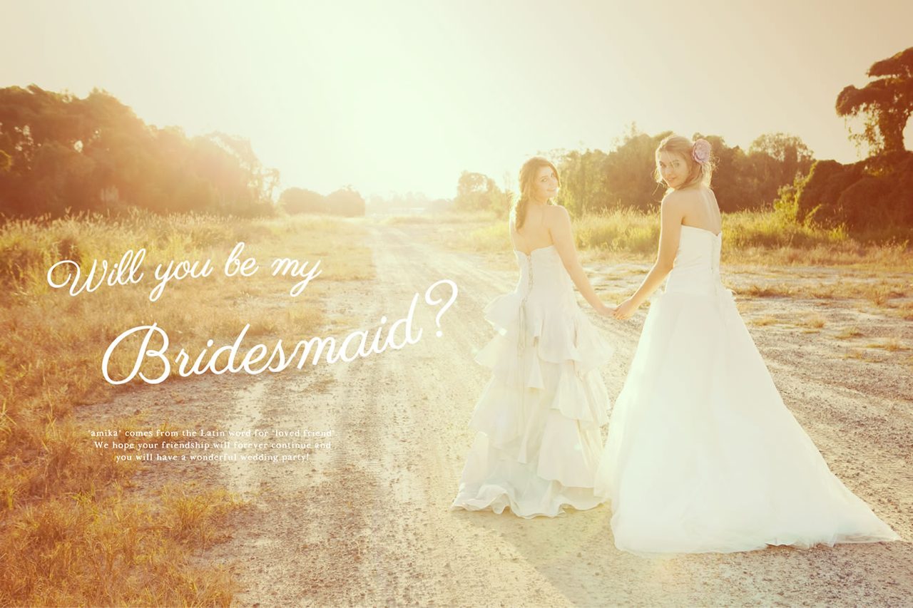 画像: ブライズメイドドレスのamika -アミカ