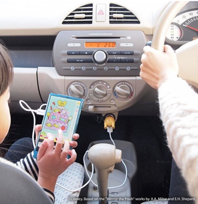 画像3: 長距離移動も退屈しない、とってもキュートなUSBカーチャージャー新発売!