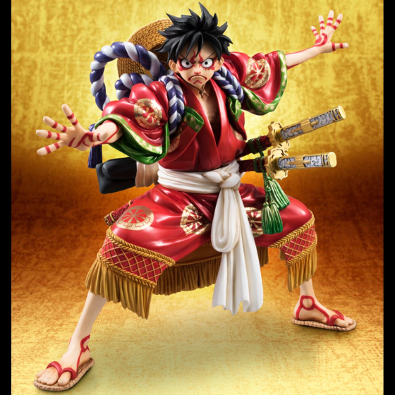 画像: Portrait.Of.Piratesワンピース“KABUKI EDITION” モンキー・D・ルフィ【送料無料】| プレミアムバンダイ