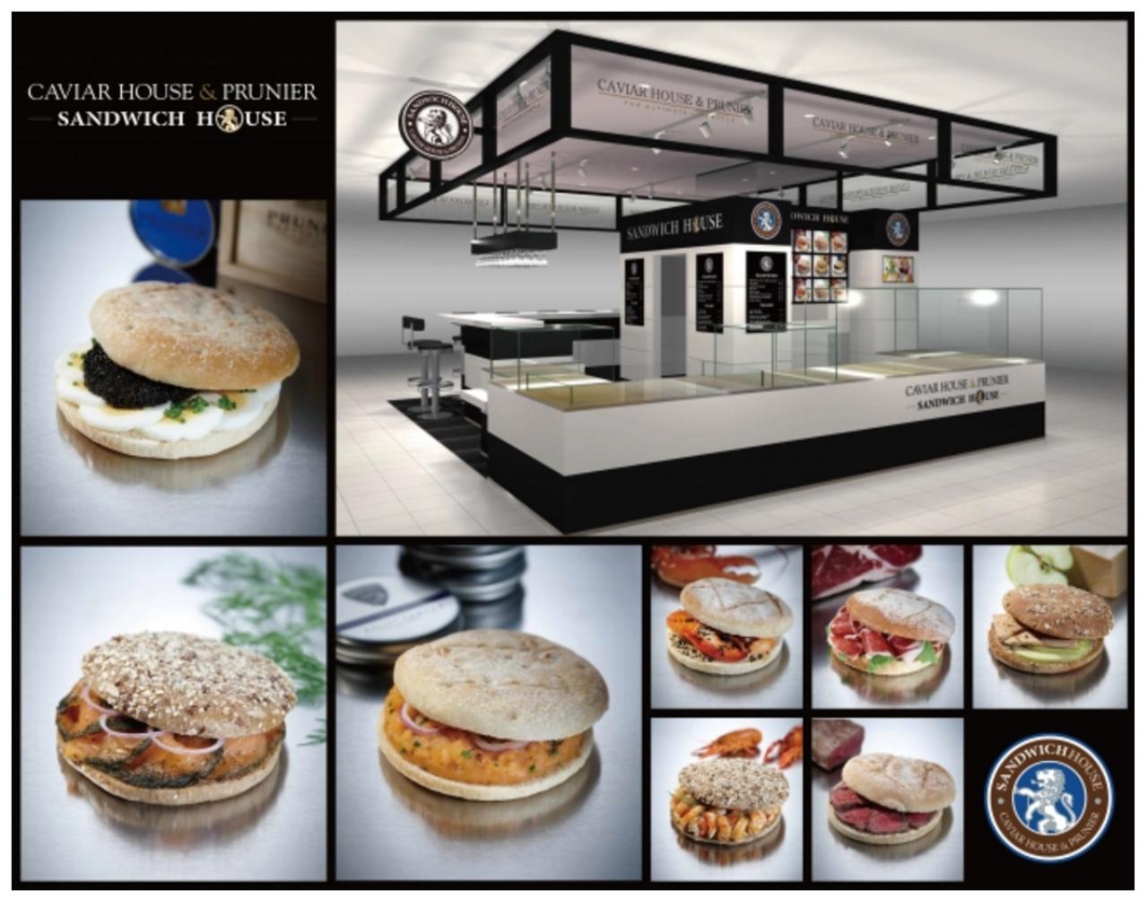 画像1: 「CAVIAR HOUSE & PRUNIER/SANDWICH HOUSE」東急プラザ銀座に3月31日オープン！