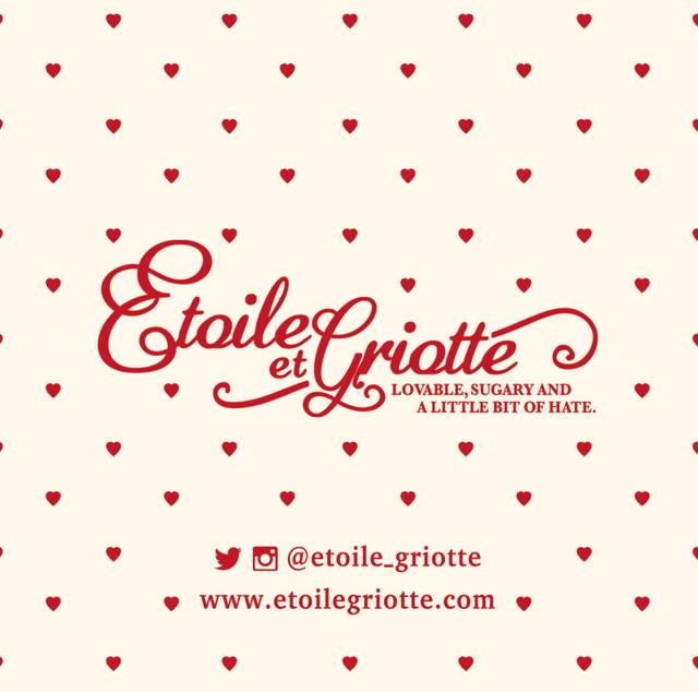 画像: Etoile et Griotte “Lovable, Sugary and a little bit of Hate.”をコンセプトにガーリーでロマンティックなグラフィックを活かしたアパレルや雑貨を展開するブランド。