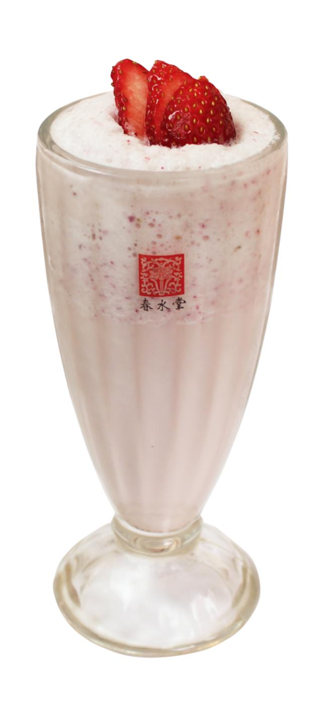 画像: フレッシュストロベリーティースムージー