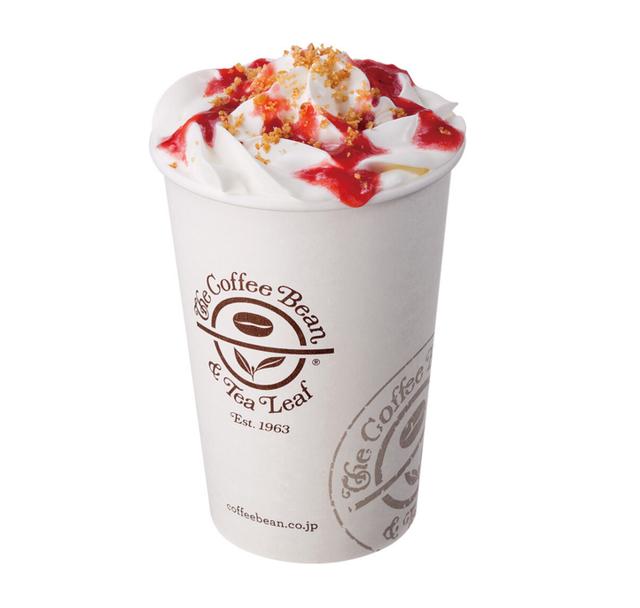 画像: 商品名 :抹茶ストロベリー ラテ(Matcha Strawberry Latte) 販売期間:2016年3月15日(火)~2016年5月中旬(売り切れ次第終了) 販売価格:Regular ¥620(税込), Large ¥670(税込) 取扱店舗:日本国内のコーヒービーン&ティーリーフ