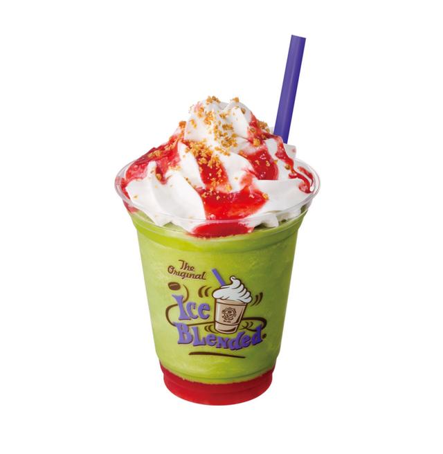 画像: 商品名 :抹茶ストロベリー アイスブレンディッド(Matcha Strawberry Ice Blended ® drink) 販売期間:2016年3月15日(火)~2016年5月中旬(売り切れ次第終了) 販売価格:Regular ¥670(税込), Large ¥760(税込) 取扱店舗:日本国内のコーヒービーン&ティーリーフ