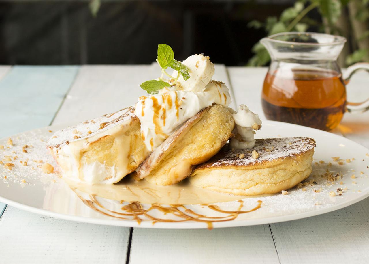 画像: ロイヤルミルクティーのパンケーキ