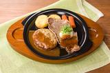 画像: 薄切りサーロイングリル(大葉おろし醤油ソース)&ハンバーグ 999円