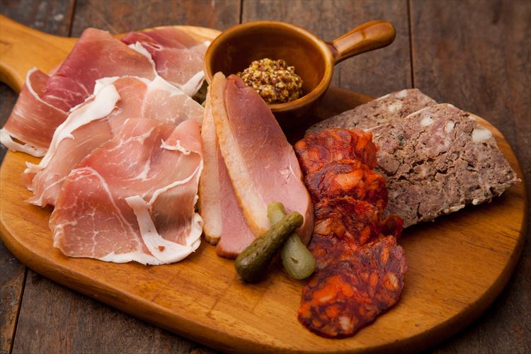 画像: ■シャルキュトリー盛合せ990円