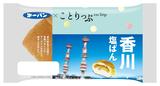 画像: ●ことりっぷ 香川塩ぱん ◆商品特徴:国産食塩の産地である瀬戸内地域・香川県産の白塩を混ぜたマーガリンをソフトフランス生地で包み焼き上げました。 ◆希望小売価格:120円(税抜) ◆発売日:2016年6月1日 ◆販売エリア:関東、中部、関西、中国、四国