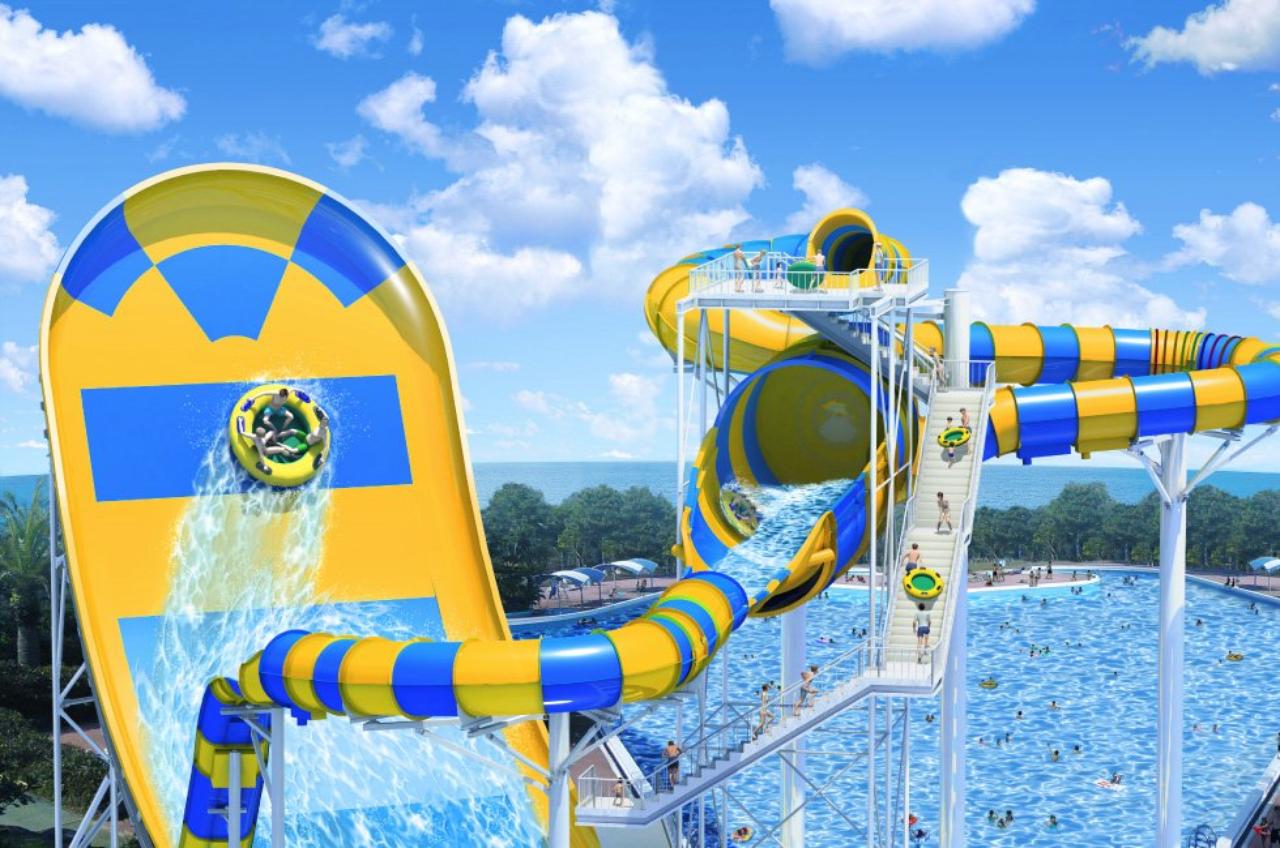 画像: 千葉県最大級のプール|蓮沼ウォーターガーデン