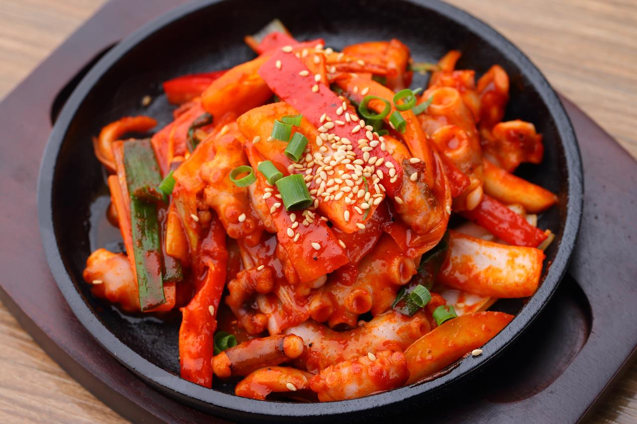 画像: 新メニュー タコ炒め