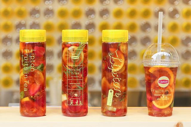 画像1: 7月7日(木)表参道に、リプトン“Fruits in Tea” を楽しめる期間限定カフェがオープン!