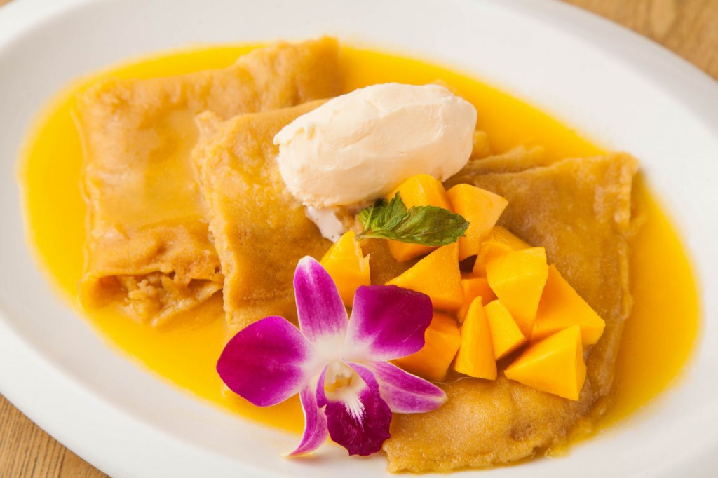 画像: 沖縄料理店・銀座「土の実」の季節のデザート「「沖縄県産完熟マンゴーのポーポーシュゼット」が7月9日(土)より新登場! - ダイヤモンドダイニング