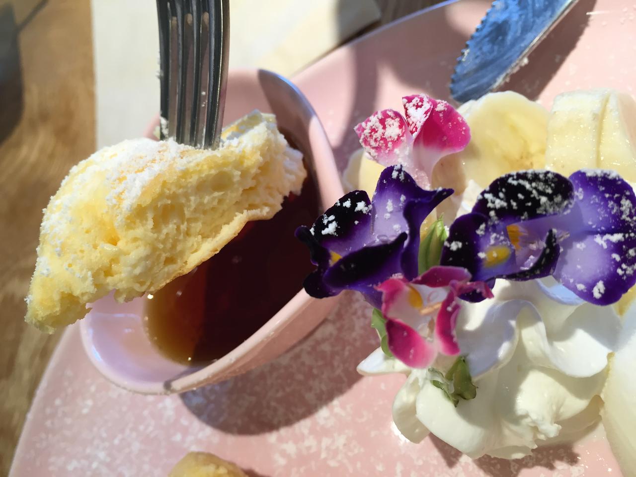 画像3: みんなの憧れ、ふわとろパンケーキもいただける！