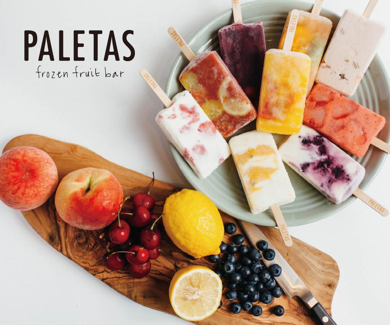 画像: フルーツフローズンバー「PALETAS(パレタス)」が夏季限定ショップをオープン!