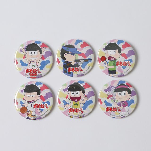 画像: トレーディング缶バッジ(6種)