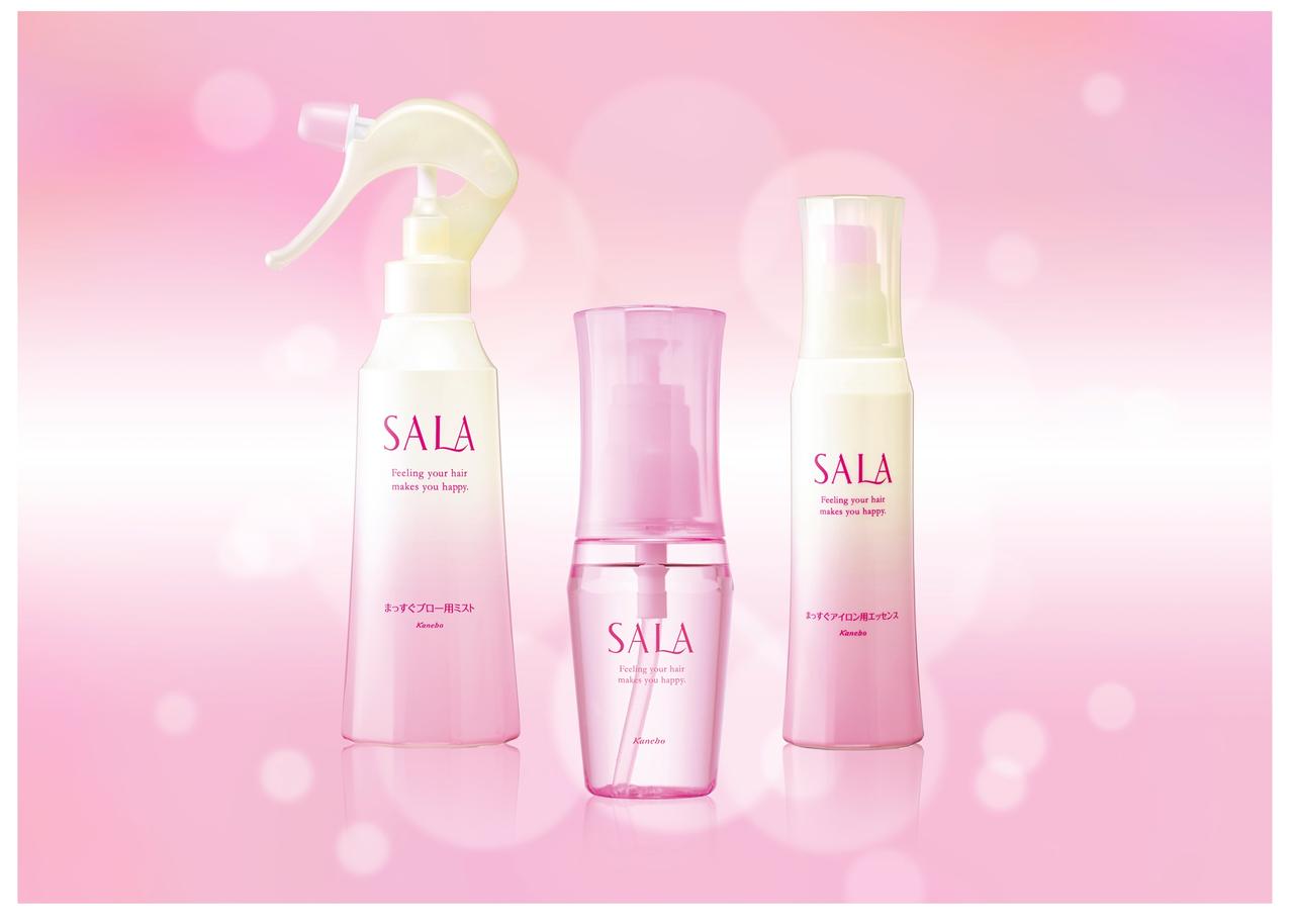 画像: 現在、若い女性の間では、毛先が内側を向いたナチュラルなストレートヘアがトレンドになっています。カネボウ化粧品の調査によると、こうしたヘアスタイルをつくるためにヘアアイロンが使用されており、10 代～20 代女性のヘアアイロンの使用率も高まっていることがわかっています。また、ヘアスタイルにこだわり、ヘアアイロンを使ってメイク感覚でスタイリングをしつつも、熱による髪のダメージを気にしていることもわかりました。そこで、ヘアアイロンなどの熱器具ユーザーに向けて、熱によるダメージから髪を守りケアしながら、熱を味方にしてこだわりのヘアスタイルに仕上げる新シリーズを発売します。