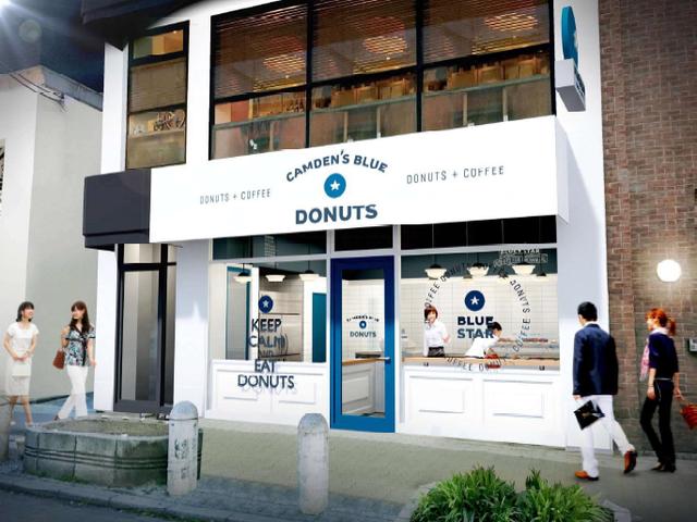 画像3: ポートランド発『CAMDEN’S BLUE ★ DONUTS』が大阪心斎橋にオープン
