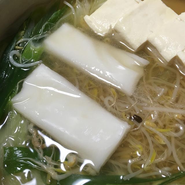 画像: 最後に鍋しゃぶ餅も投入!