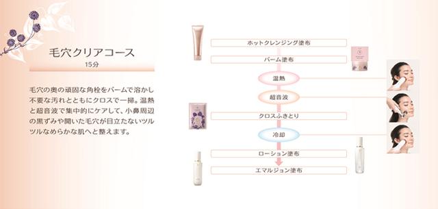 画像: <ワタシプラス>ベネフィーク エステ BM 毛穴クリアコース www.shiseido.co.jp