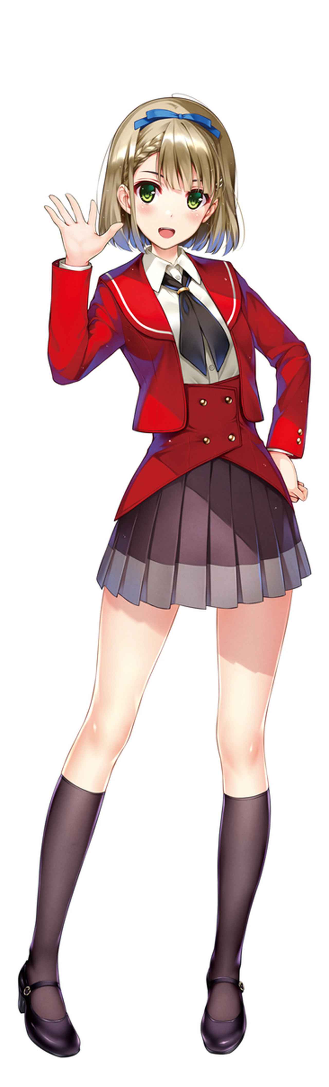 画像: © Sony Music Entertainment Inc, All rights reserved. ■キャラクターについて見てほしい点 金髪のアイドルは二次元ならではだと思うのでその辺りを楽しんで頂けると幸いです。 ■キャラクターの一番大切にした点 ソニーブランドイメージを大事にしました。ニコルが着ている制服はソニーミュージックのロゴの配色や46グループの衣装からアイデアを膨らませてデザインしています。 ■ファンの方にむけて一言 皆様のご協力を経てこれから育っていくコンテンツなので末永く応援の程よろしくお願い申し上げます！