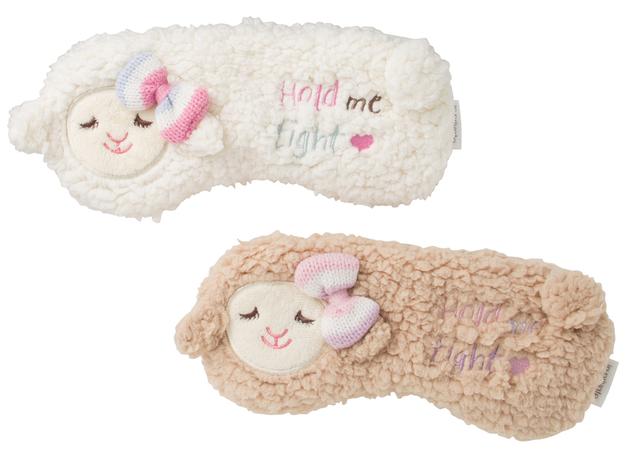 画像: ひつじ アイウォーマー 各1,700円 シリカゲルビーズが入っていて、電子レンジで温めるだけで何度でも再利用できるエコアイテム。PCやスマホでお疲れの目に。