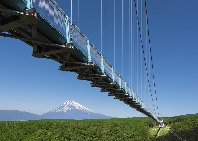 画像: 全長400m、日本一の吊り橋