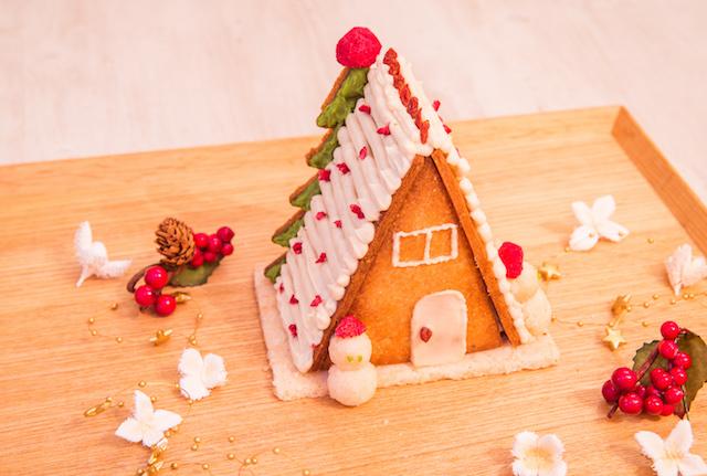 画像: グルテンフリークリスマスクッキーハウス ¥2,880