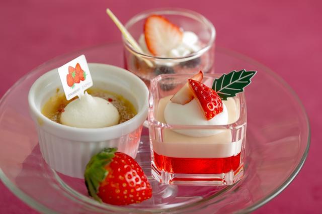 画像4: かわいすぎる!いちごスイーツが食べ放題!