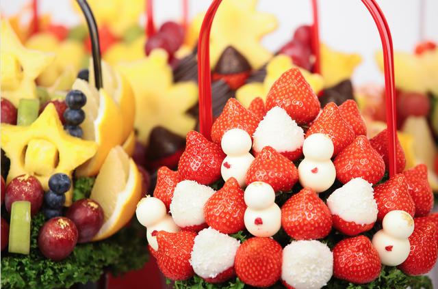 画像2: 食べられる花束『フルーツブーケ』クリスマスバージョン登場!