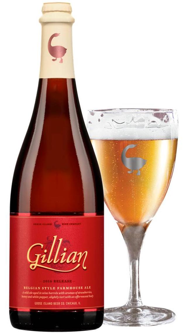 画像: Gillian~ストロベリーのファームハウスエール~ 本体価格:4,320円(税込)※765ml x 1本 発売日:2016年12月15日(木)より楽天市場にて販売開始 白コショウ、ストロベリー、はちみつの見事な調和を堪能できるクラフトビール。グースアイランドのマイスターの妻の得意料理にインスパイアを受けて誕生しました。ベルジャンイーストに加えシャンパンイーストも使用した、ファームハウスエールです。 スタイル:Belgian Style Wild Ale アルコール度数:8.7% 苦味(IBU) :少なめ 色味:Champagne ホップ:Amarillo モルト:2-Row,Pilsen, Torrified Wheat 最適なグラス:Wide Mouth Glass フードペアリング:ローストチキン、レモンクリームを添えたホタテのソテー チーズペアリング:ブラータチーズ item.rakuten.co.jp