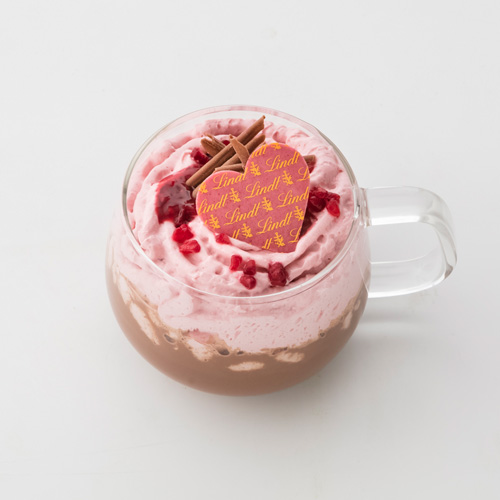 画像2: リンツ、初のバレンタインドリンクは愛らしいピンク色!