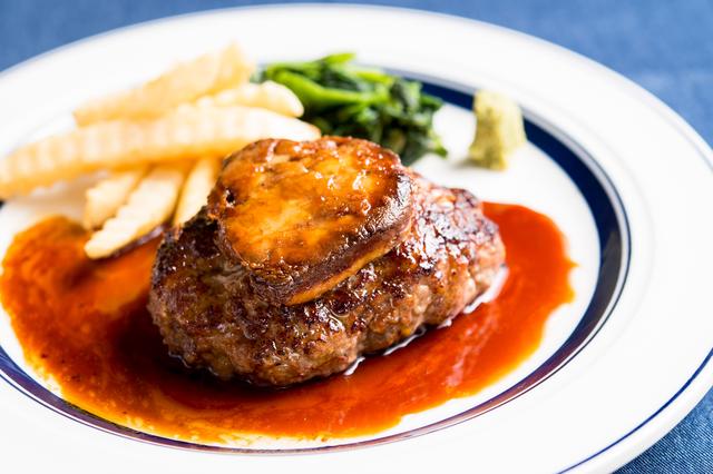 画像: 毎日10食限定の『熟成牛フォアグラハンバーグランチ』1200円(+税)