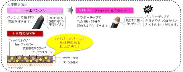 画像2: うす眉・まろ眉・穴あき眉・まだら眉など、自眉の悩みを一気に解決!