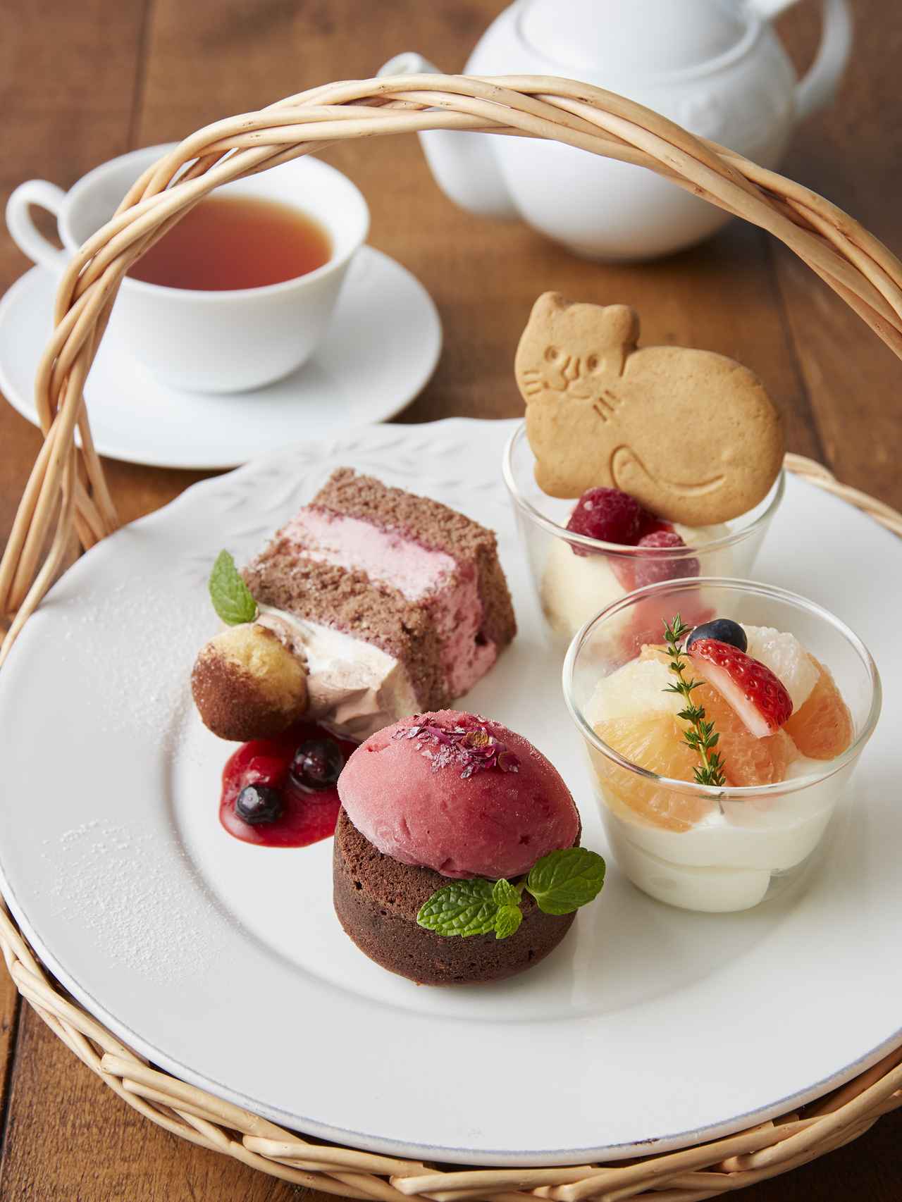 画像: 「キャッツ ナップタイム アフタヌーンティーセット」(2月9日発売)