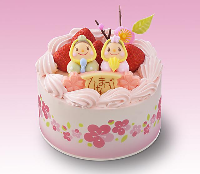 画像: 価 格: 直径12cm、3~4人分/¥2,300(税込¥2,484) 特 長: スポンジに苺と生クリームをサンドして苺風味生クリームで仕上げました。ふわふわスポンジのやさしい食感と生クリームの乳味に苺の甘酸っぱさが調和する、ピンクのかわいいデコレーションケーキ。