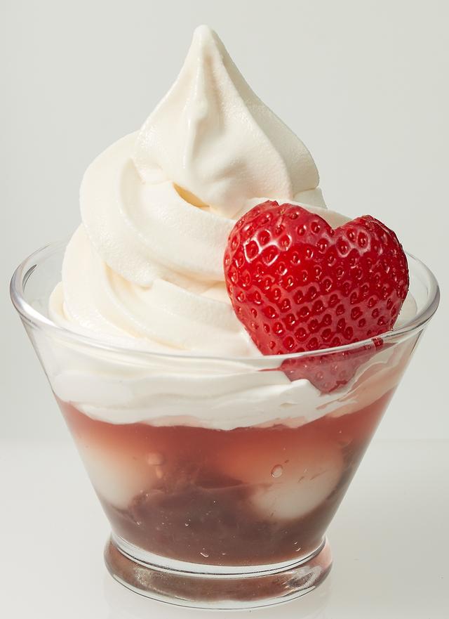 画像: いちごと十勝あずきのミニソフト 399円