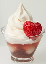 画像: いちごと十勝あずきのミニソフト 399円
