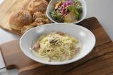 画像: チーズたっぷり!クリームパスタ パルミジャーノ・レッジャーノをふんだんに使用した贅沢パスタ♪ 1,380 円(税別)